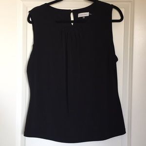Calvin Klein black blouse size 16